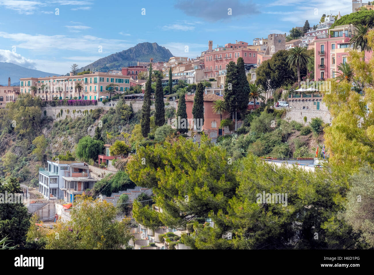 Taormina, Messina, Sicily, Italy Stock Photo