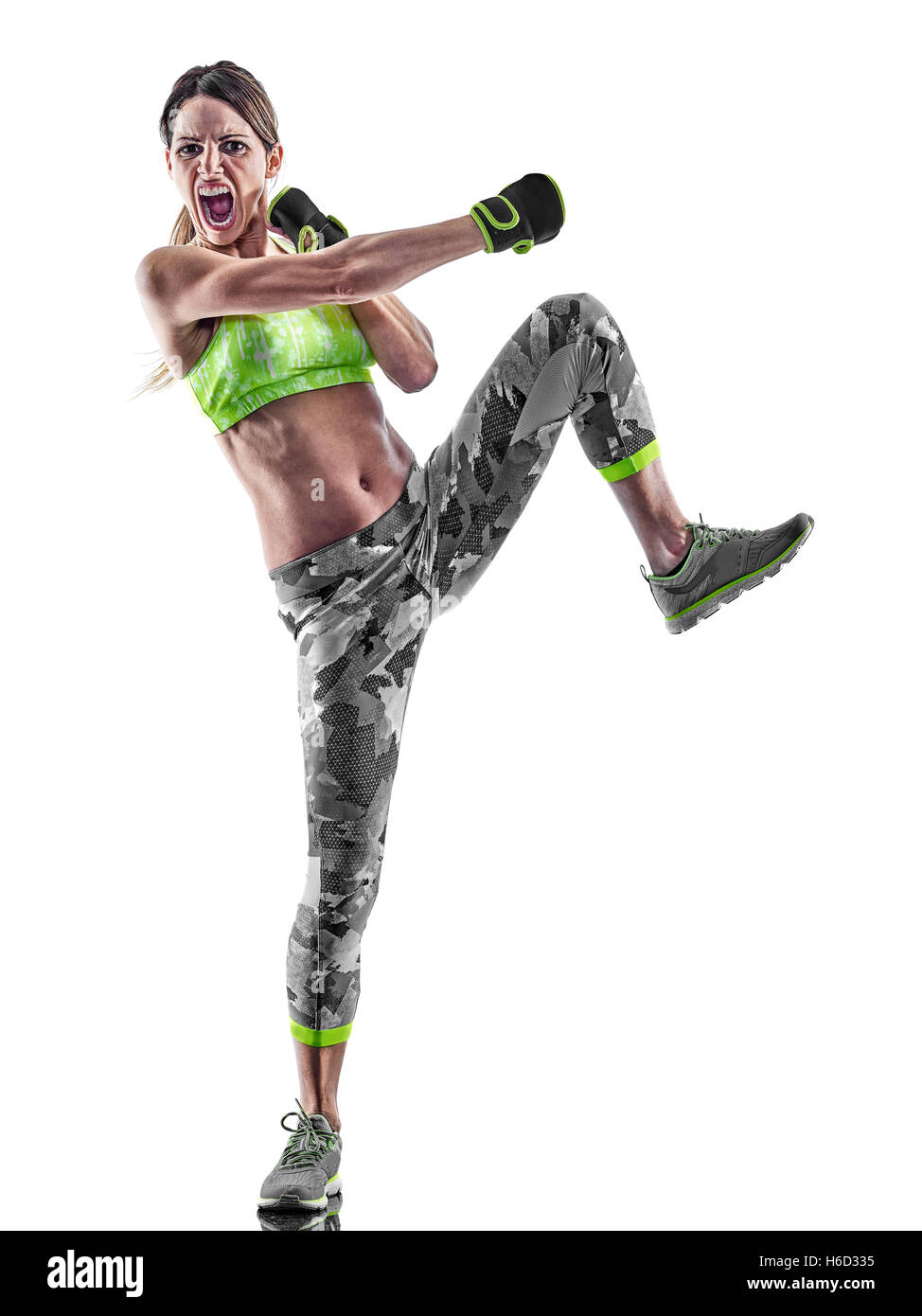 Legging sport femme - fitness, gym, pilates, danse, boxe, running, zumba