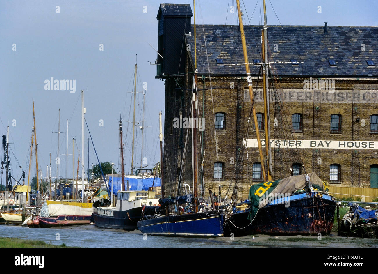 Oyster Bay House, Chambers Wharf Lane, Faversham. Kent. England. UK