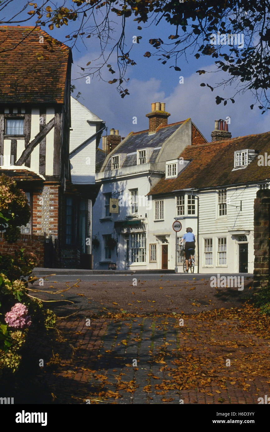Bexhill old town. East Sussex. England. UK Stock Photo