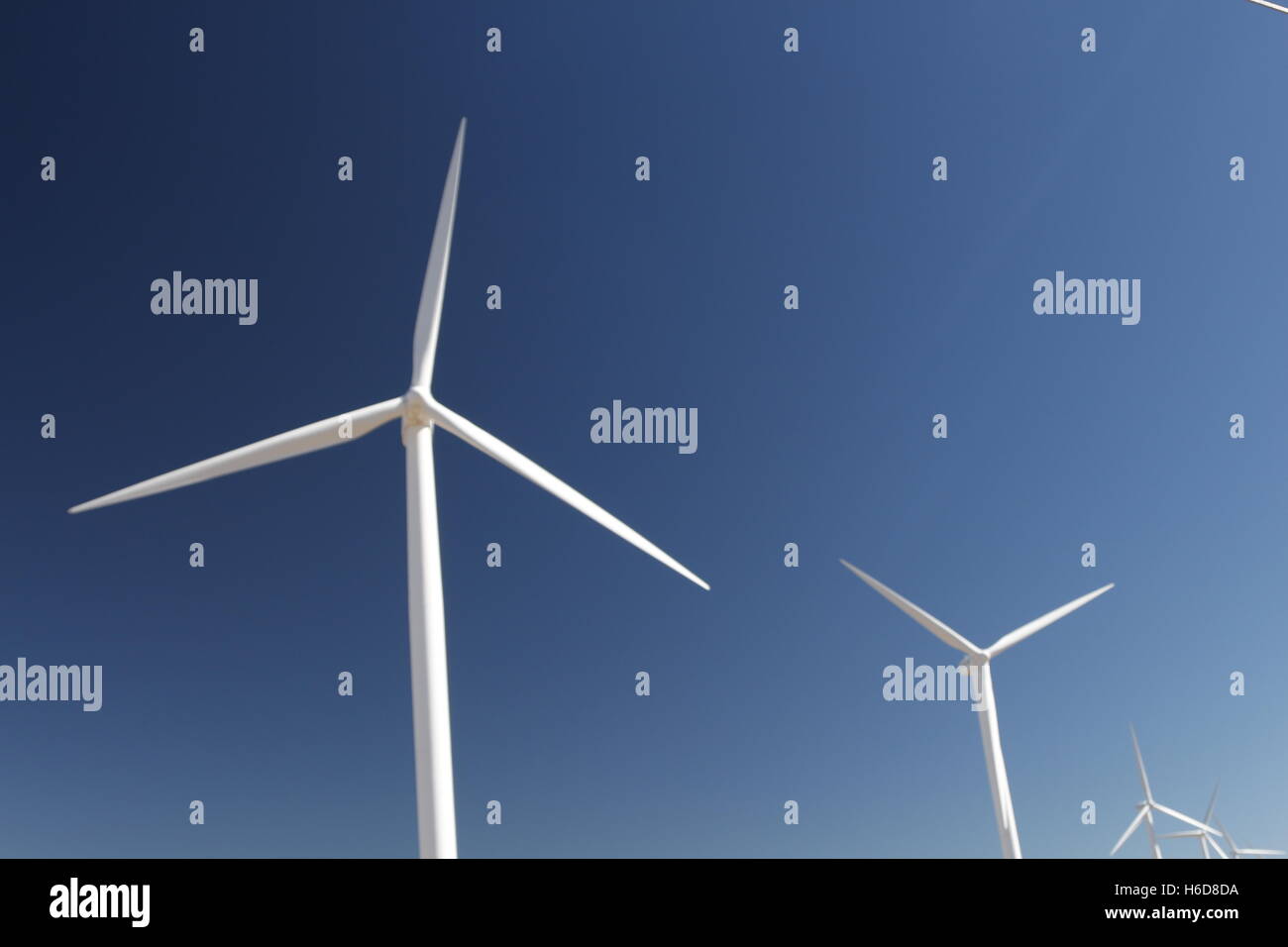 Wind generators, Wyoming Stock Photo