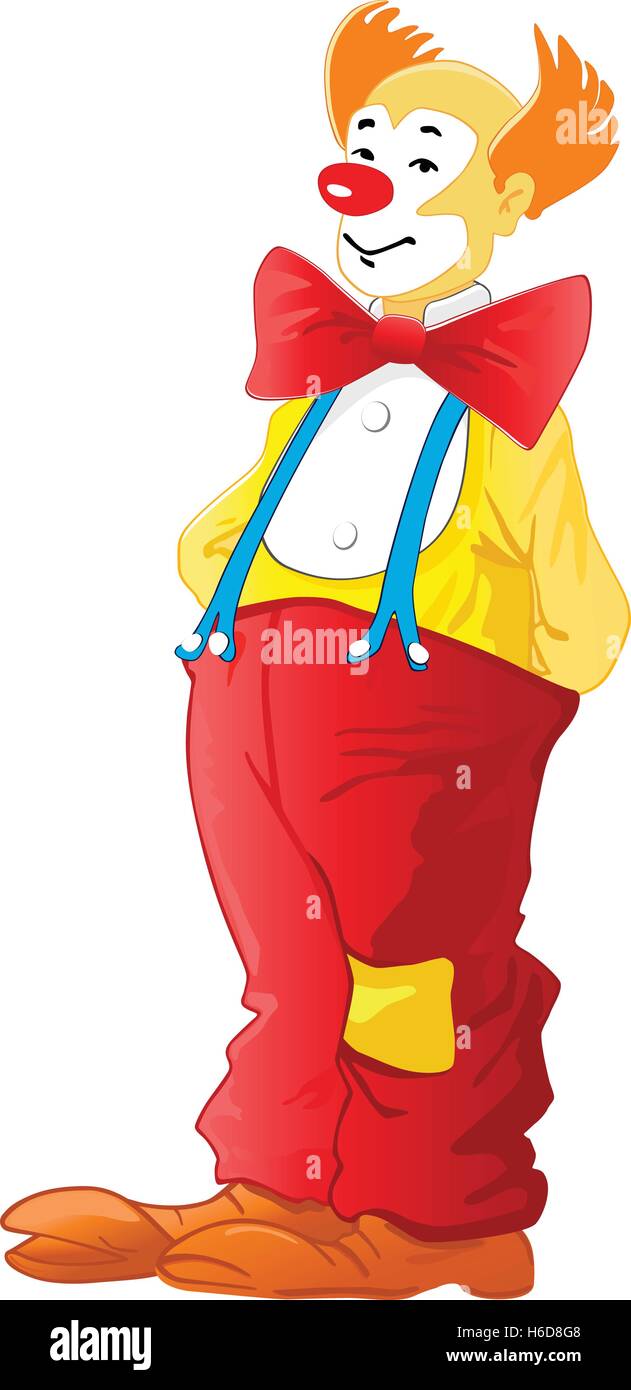 Clown vector illustration Stock Vector Image & Art - Alamy