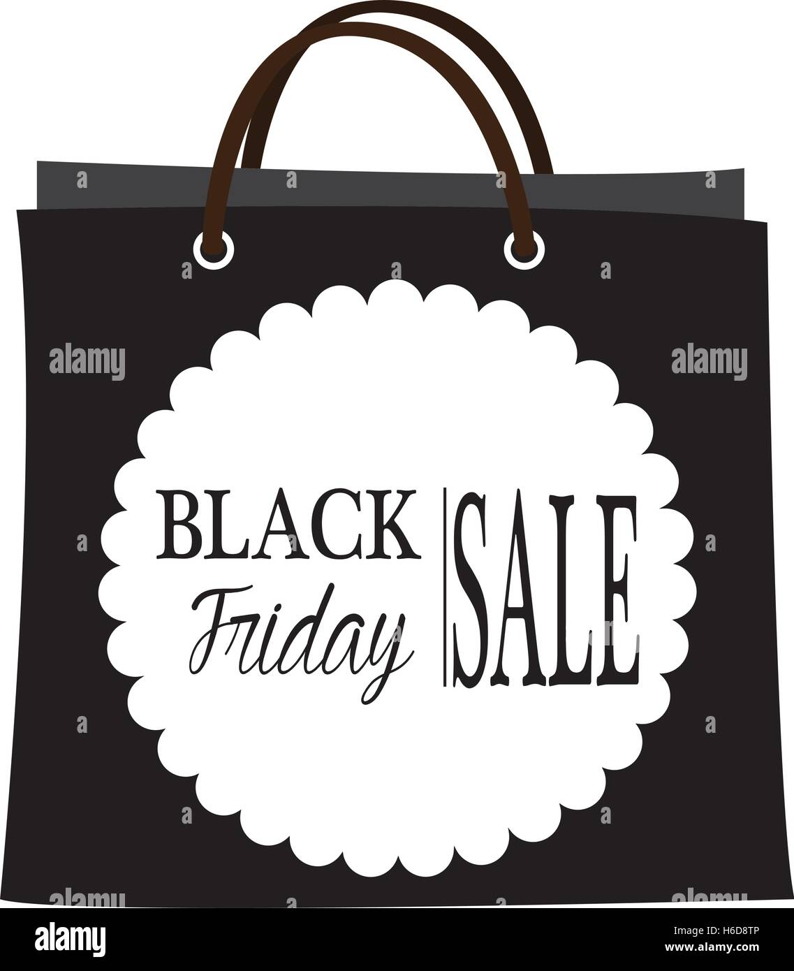 Isolated shopping bag Stock Vector Image & Art - Alamy