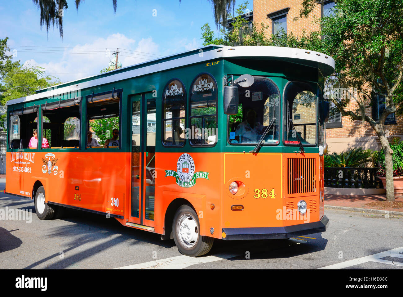 Trolley car savannah hires stock photography and images Alamy
