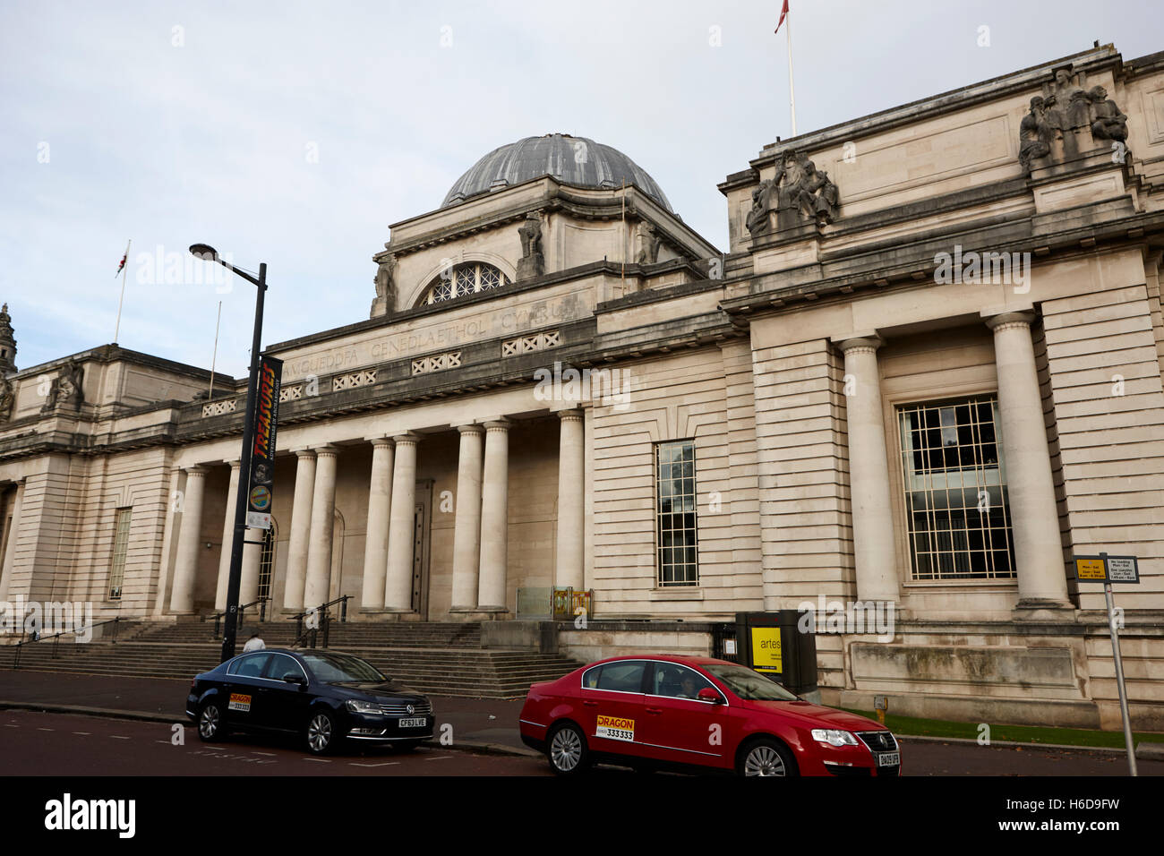 national museum of wales Cardiff Wales United Kingdom Stock Photo