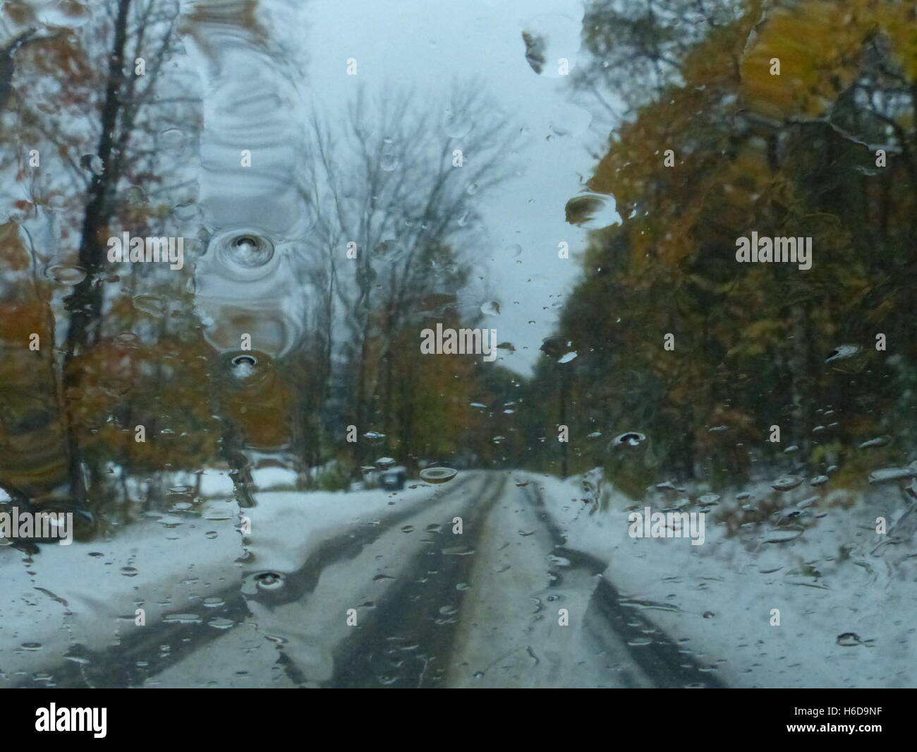 Changing road conditions hi-res stock photography and images - Alamy