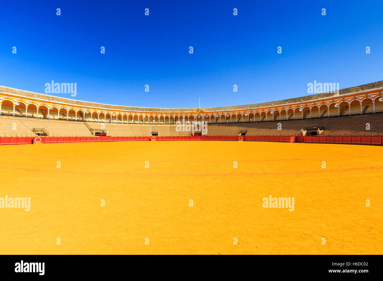 Seville, Spain. Plaza de Toros (Bullring). Stock Photo