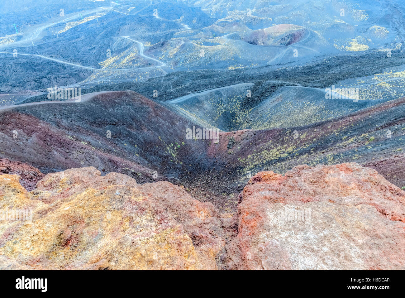 Mount Etna; Catania; Sicily; Italy Stock Photo - Alamy