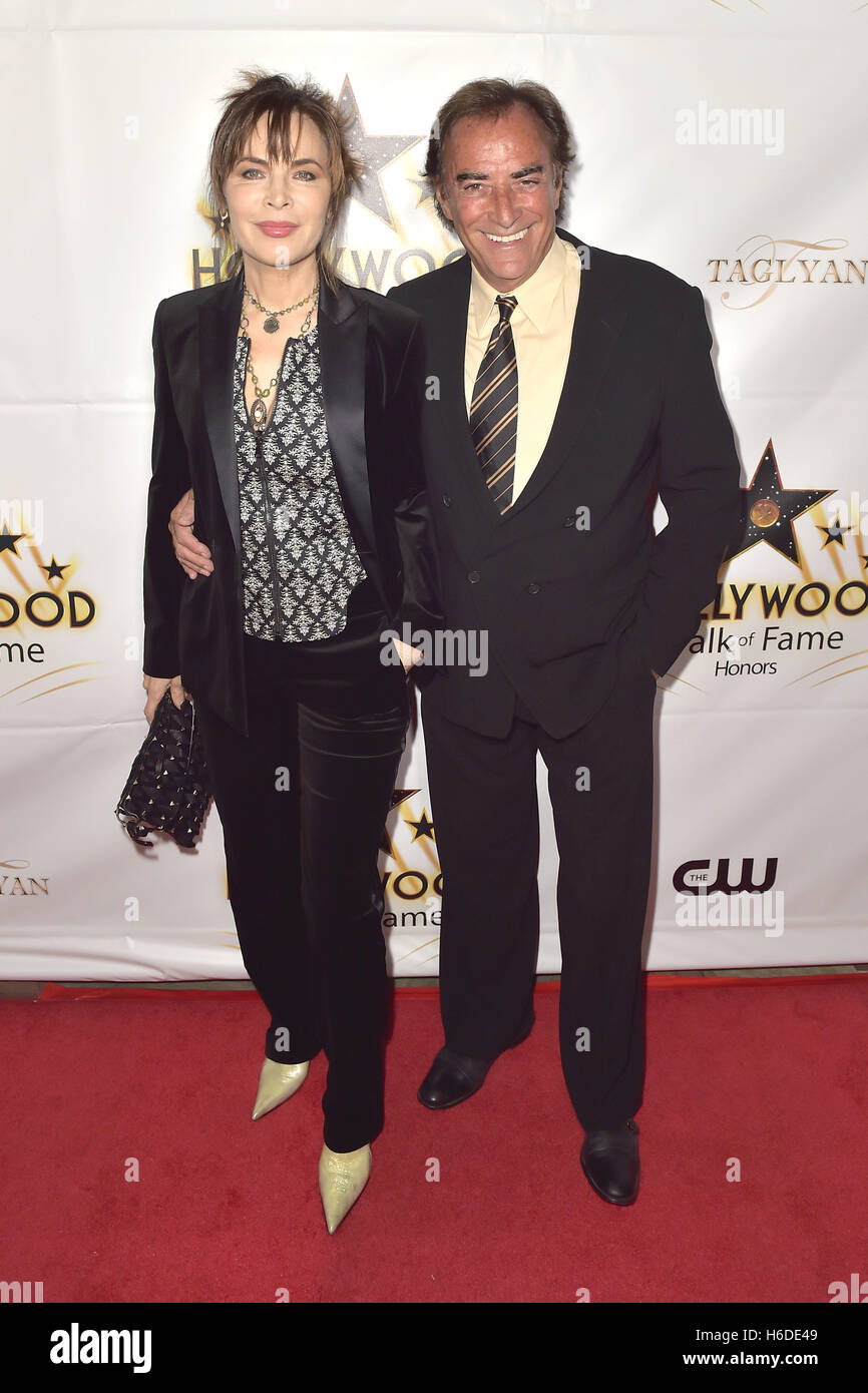 Lauren Koslow and Thaao Penghlis attend the 'Hollywood Walk of Fame Honors' Event at Taglyan Complex on October 25, 2016 in Los Angeles, California | Verwendung weltweit/picture alliance Stock Photo