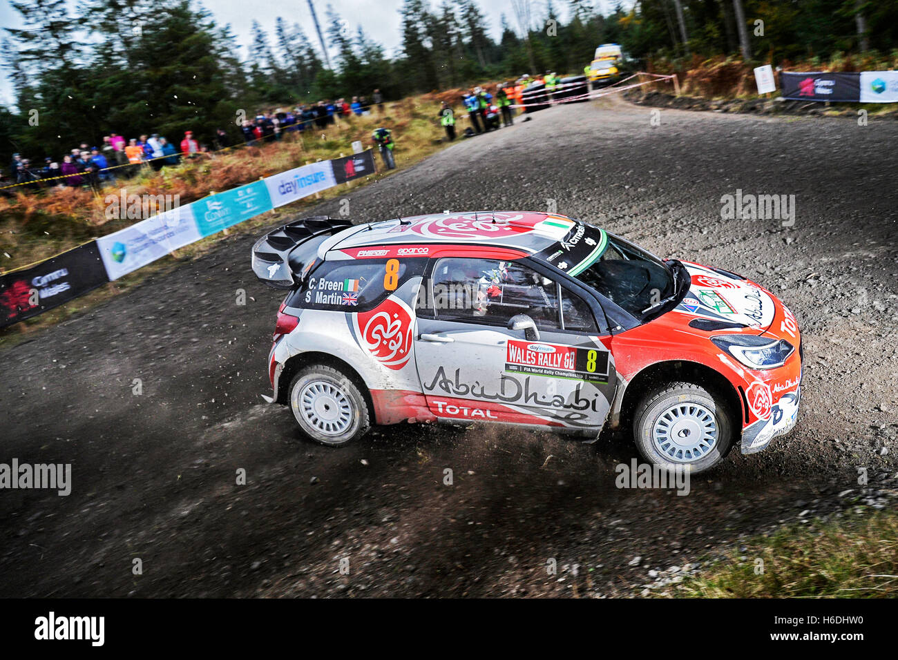 Rally Ruthin Ruthin, Wales, UK. 27th October, 2016. WRC Dayinsure Rally, shakedown ...