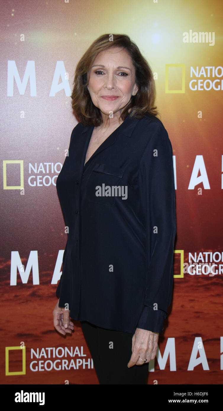 NEW YORK, NY-October 26: Ann Druyan at National Geographic Channel presents the Epic Six-Part Event Series MARS premiere at the School of Visual Arts in New York.October 26, 2016. Credit:RW/MediaPunch Stock Photo