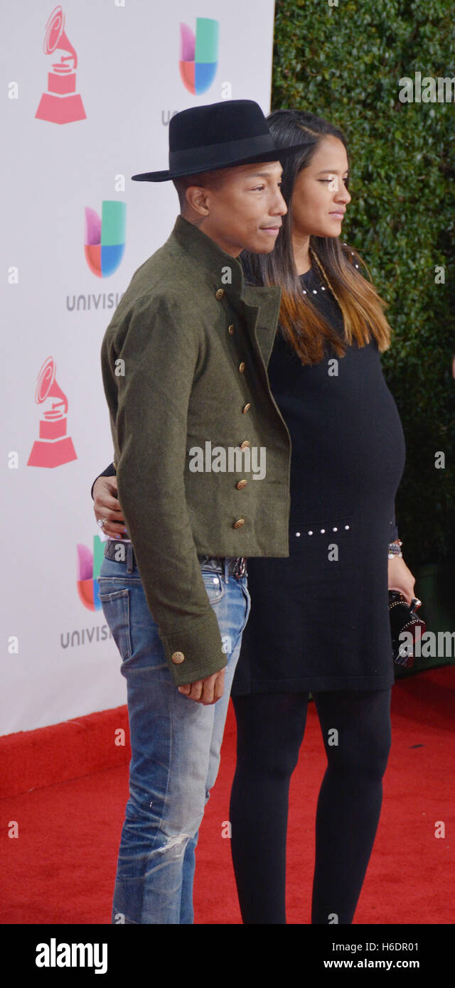 Las Vegas, Nevada, USA. 17th Nov, 2016. Pharrell Williams and pregnant