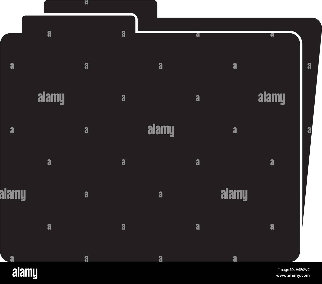 file folder icon image vector illustration design Stock Vector Image ...