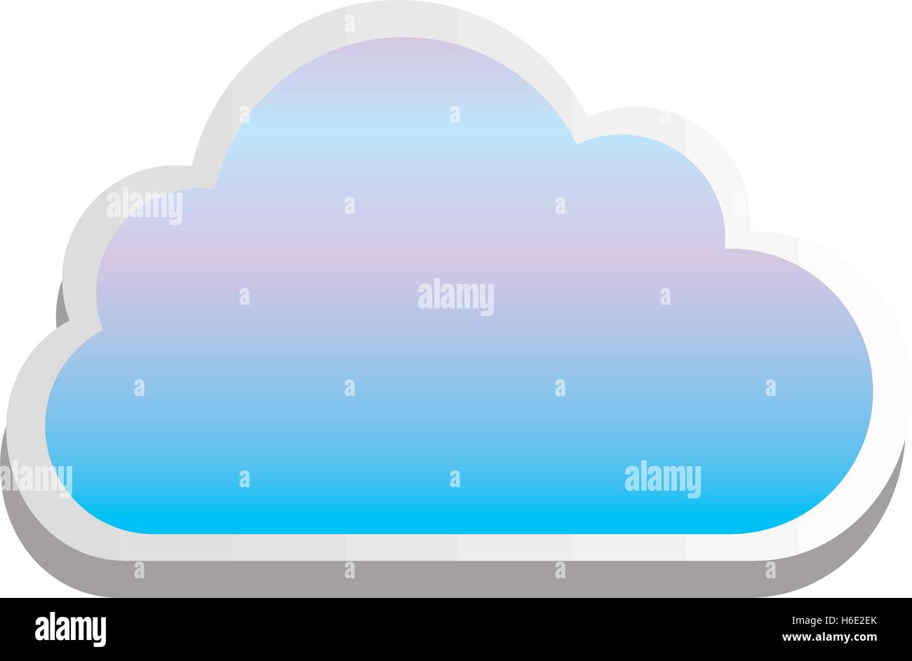 textured cartoon cloud icon image vector illustration design Stock ...