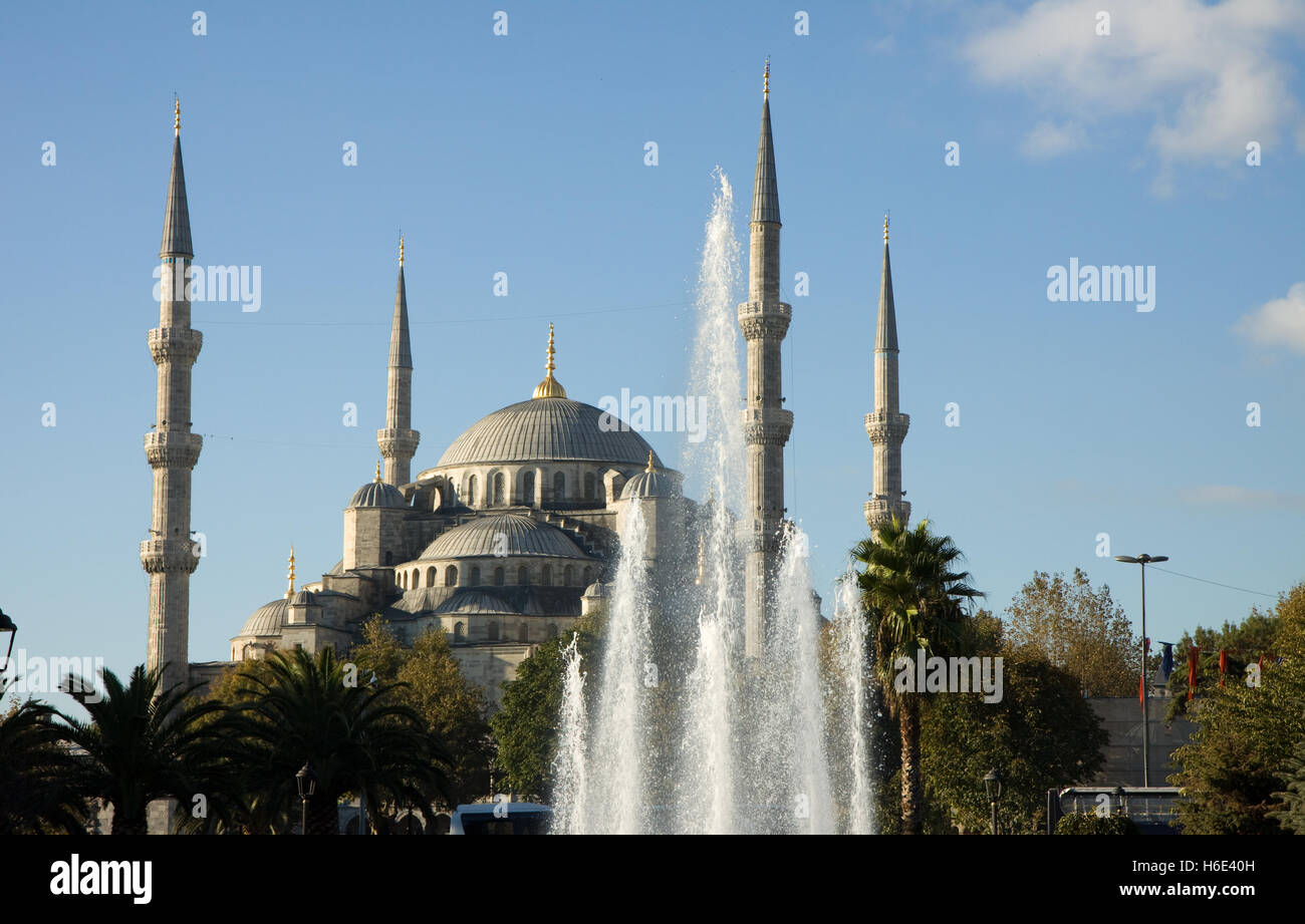 blue mosque in istanbul turkey Stock Photo - Alamy