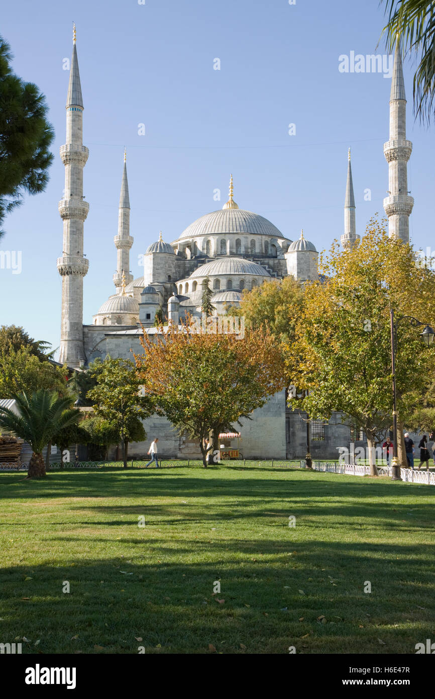 blue mosque in istanbul turkey Stock Photo - Alamy