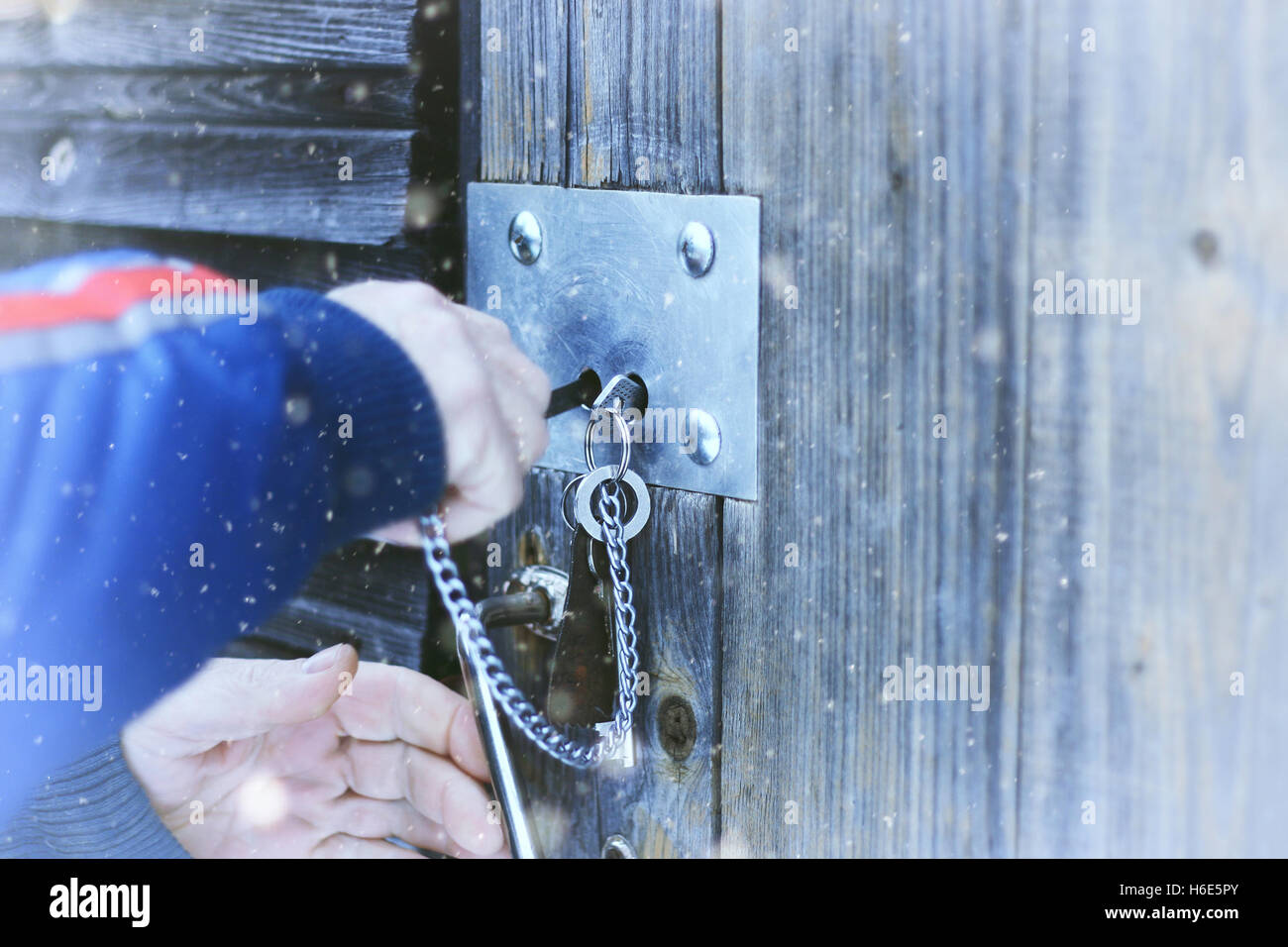 hands open lock Stock Photo Alamy