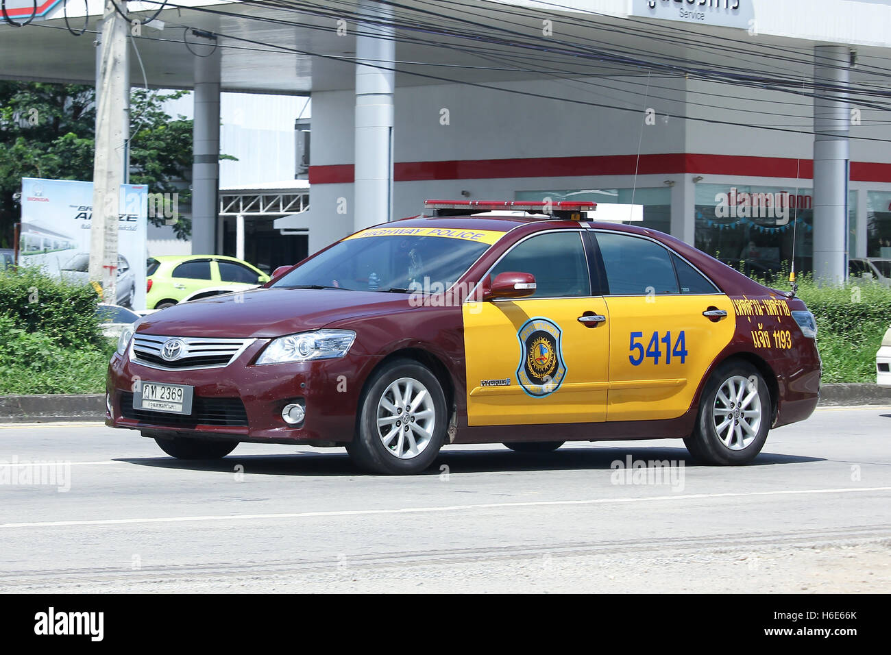 Toyota Camry Police Car