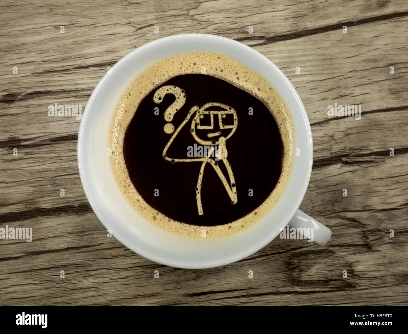 Coffee to learn at night Stock Photo Alamy
