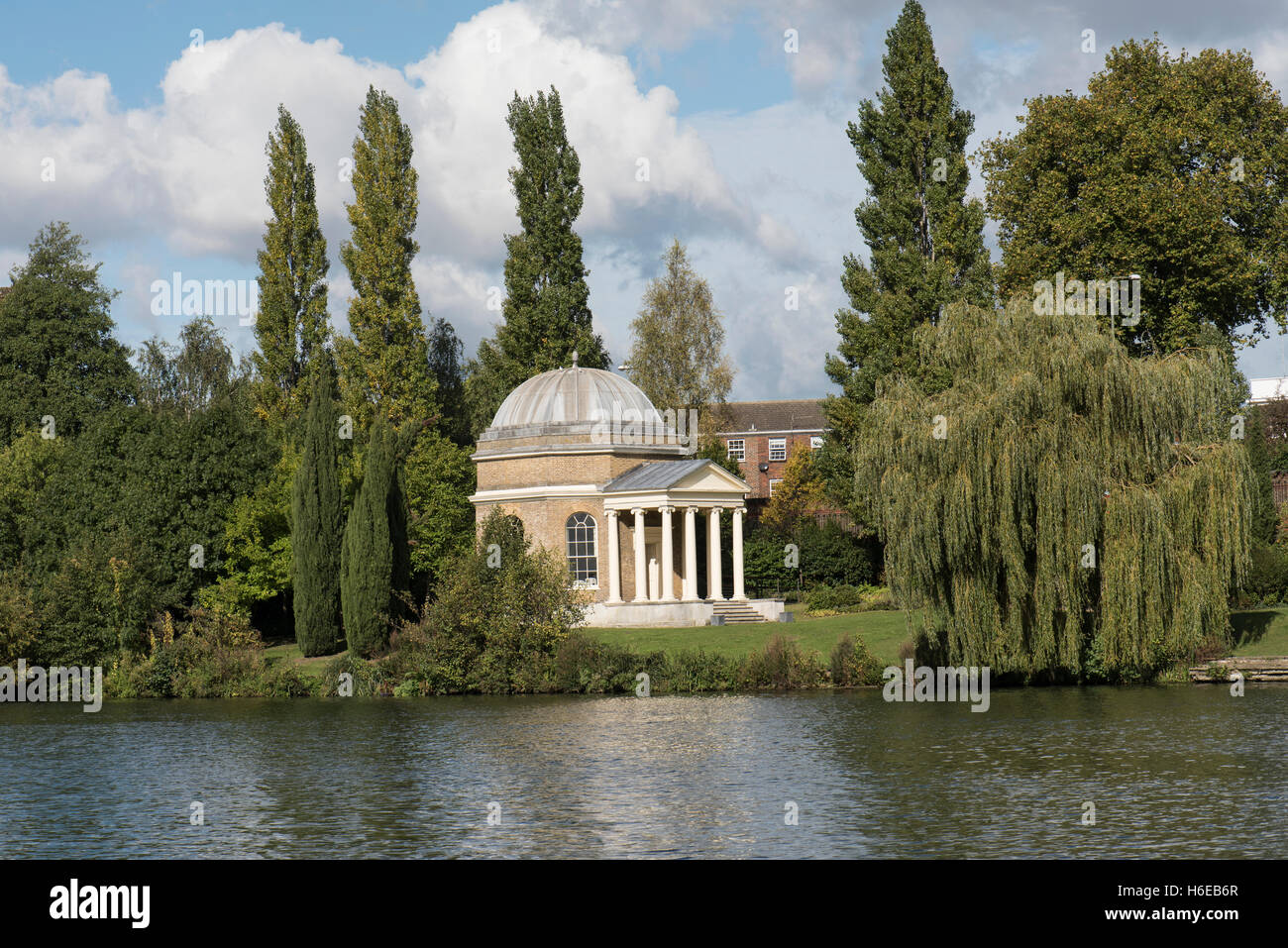 Garrick's Temple to Shakespeare, Hampton, by River Thames, Surrey, UK