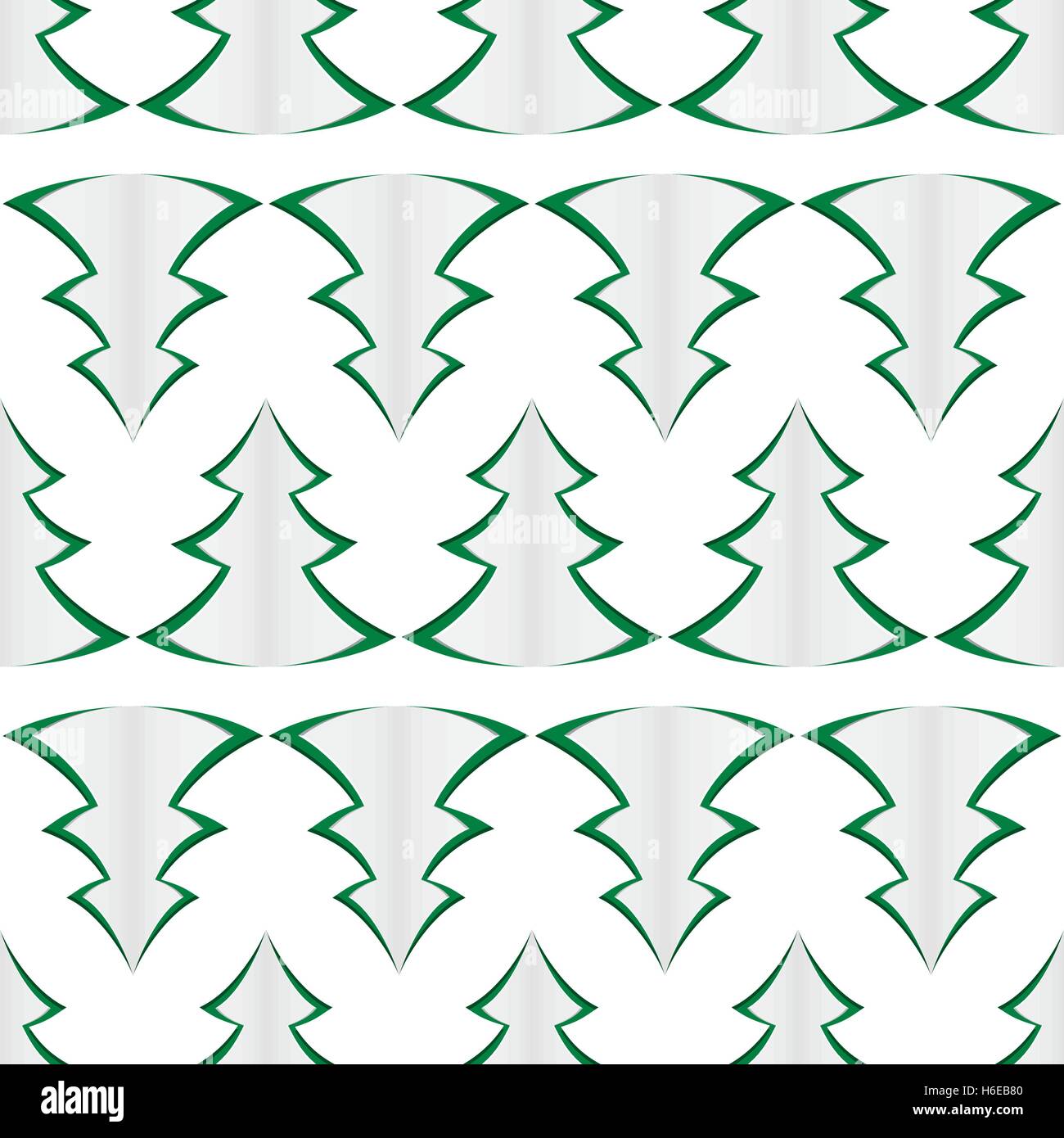background of green christmas trees Stock Vector Image & Art - Alamy