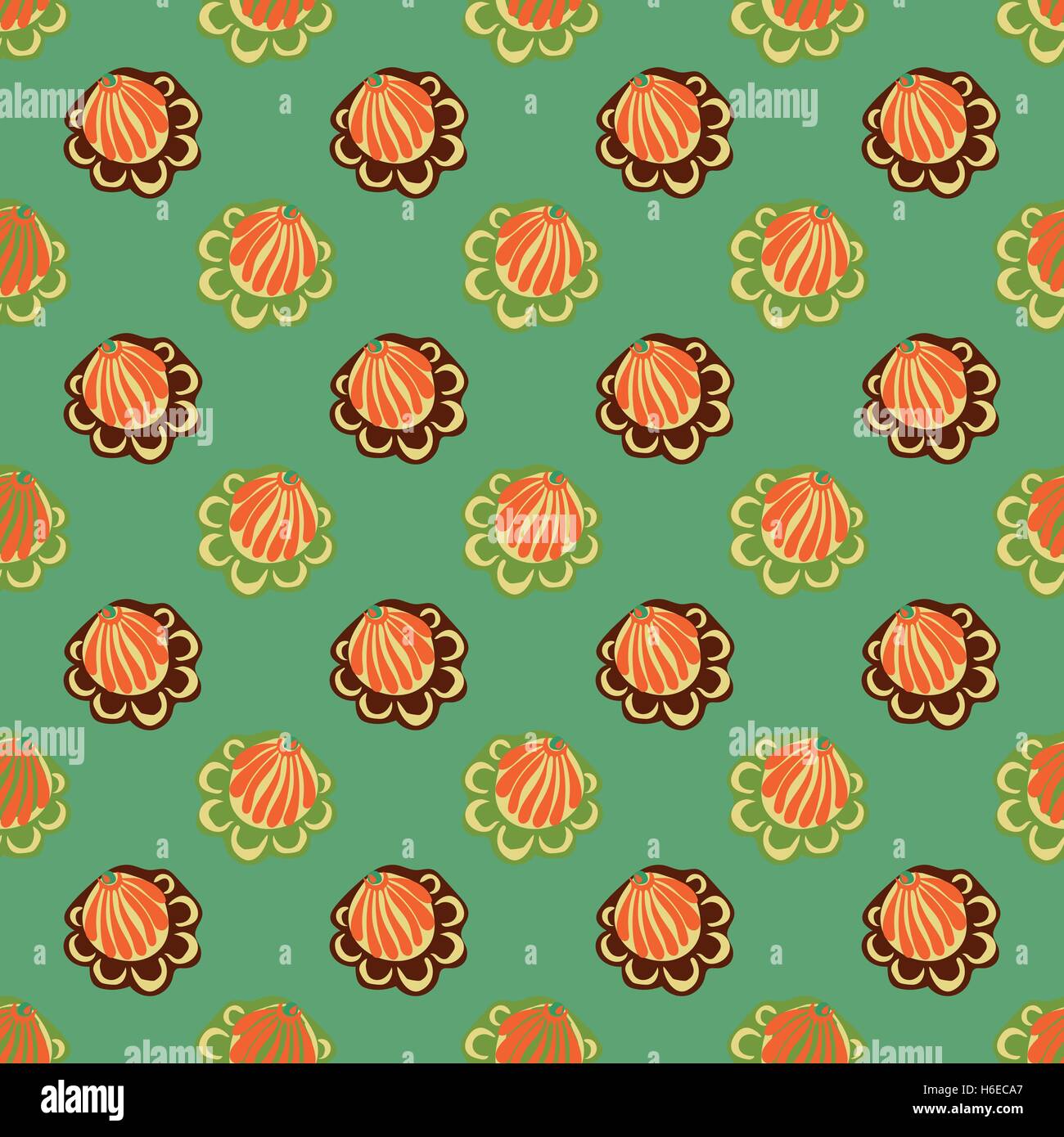 Abstract flower seamless pattern background Stock Vector Image & Art ...