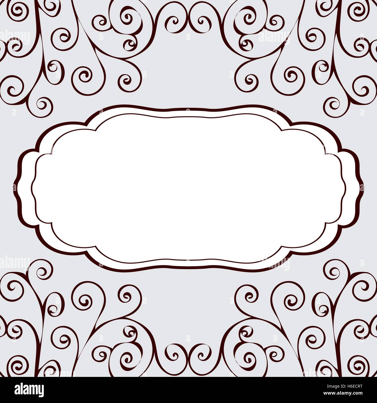 Decorative pattern text background Stock Vector Image & Art - Alamy