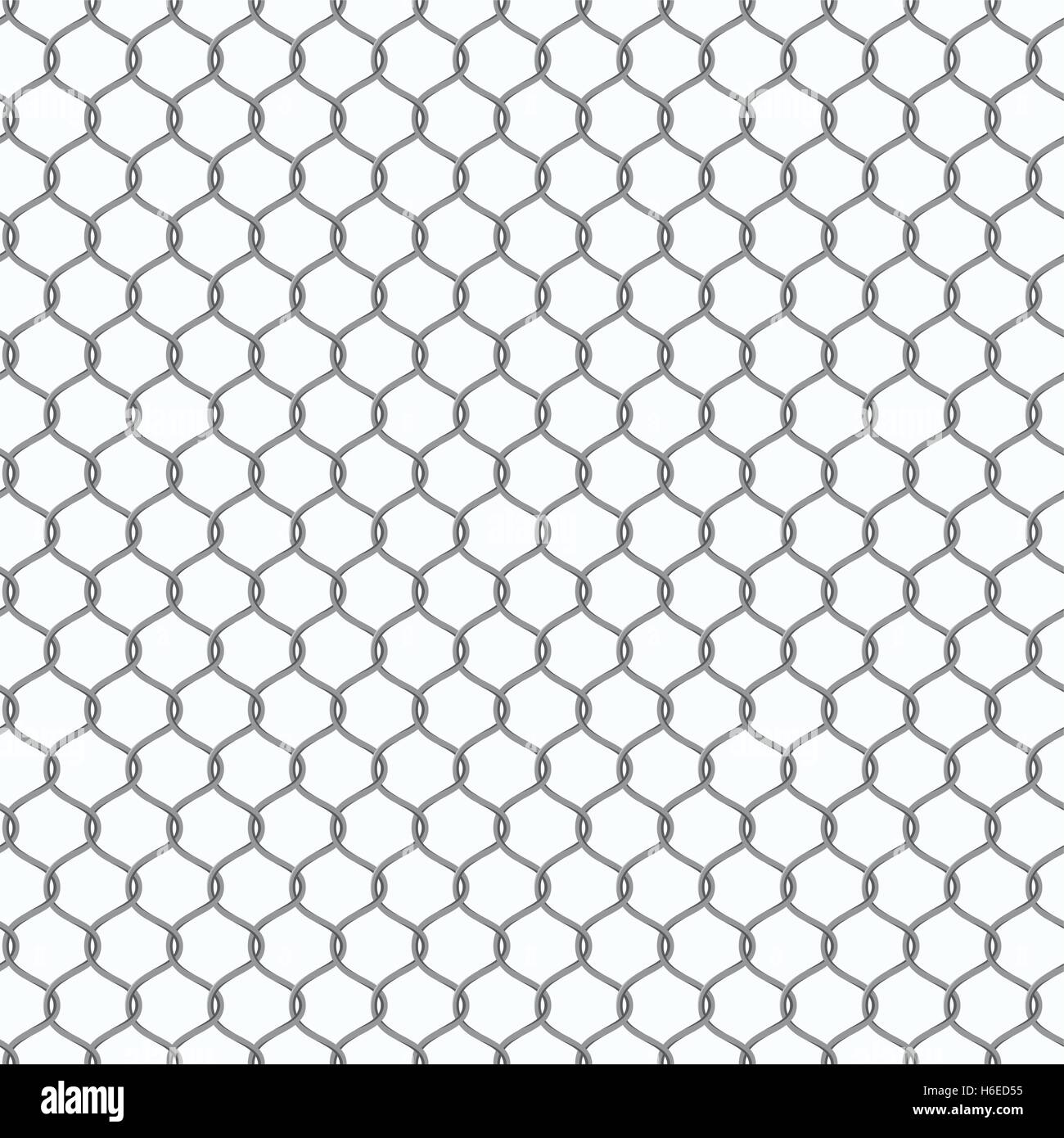 Chain-link fencing pattern Stock Vector