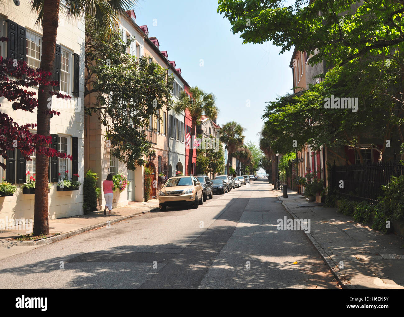 Southern Architecture, Charlston, SC Stock Photo - Alamy