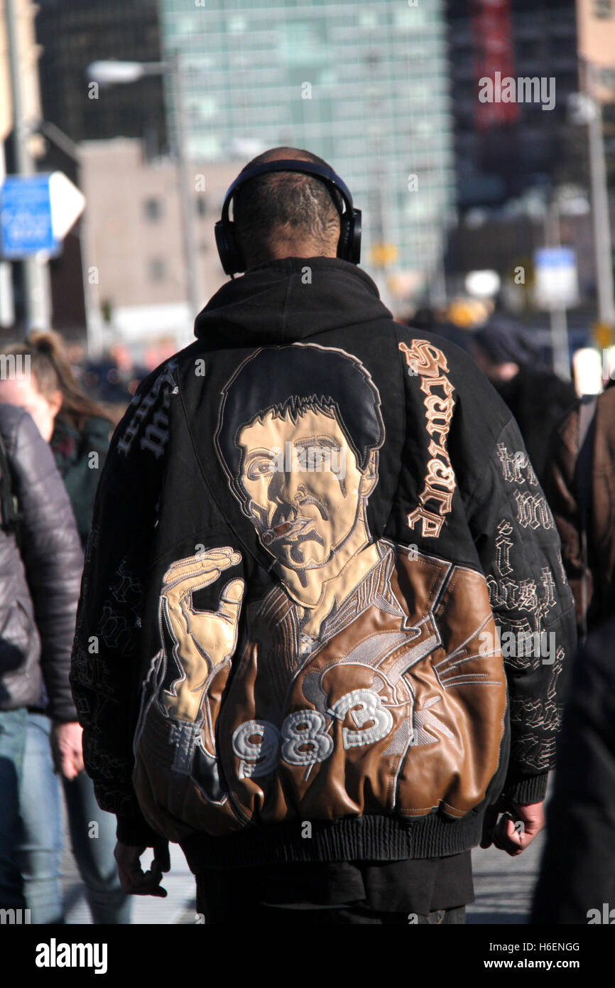 80s fashion man jacket hi-res stock photography and images - Alamy