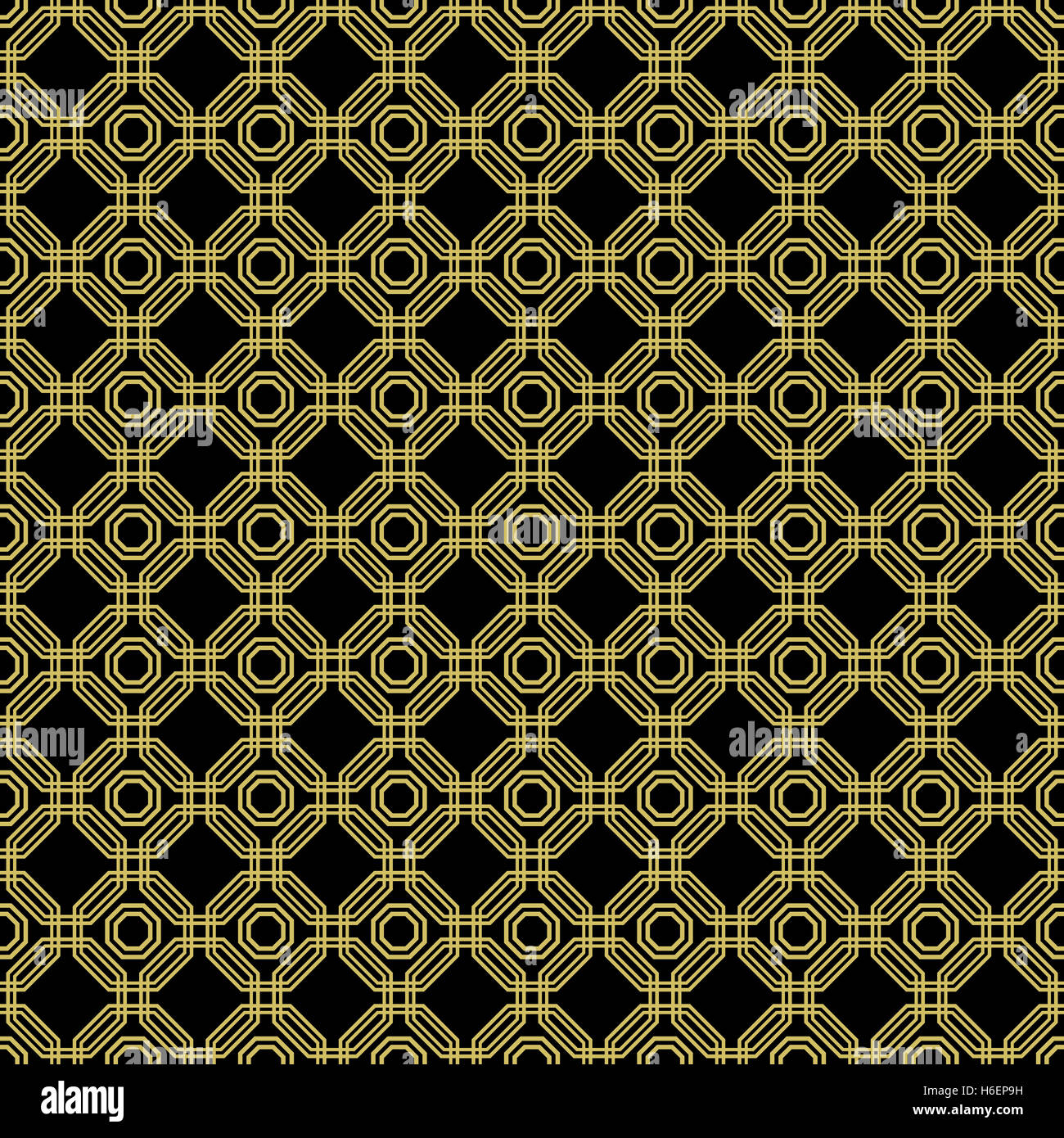 Dark octagons pattern hi-res stock photography and images - Alamy