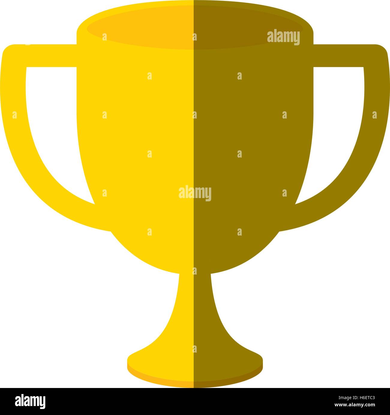 trophy cup winner isolated icon Stock Vector Image & Art - Alamy