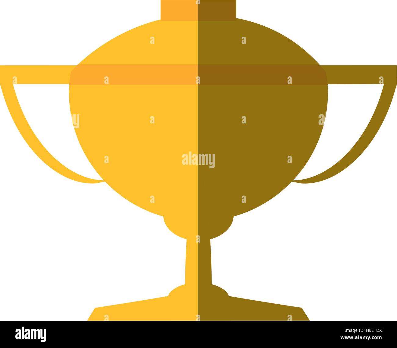 trophy cup winner isolated icon Stock Vector Image & Art - Alamy