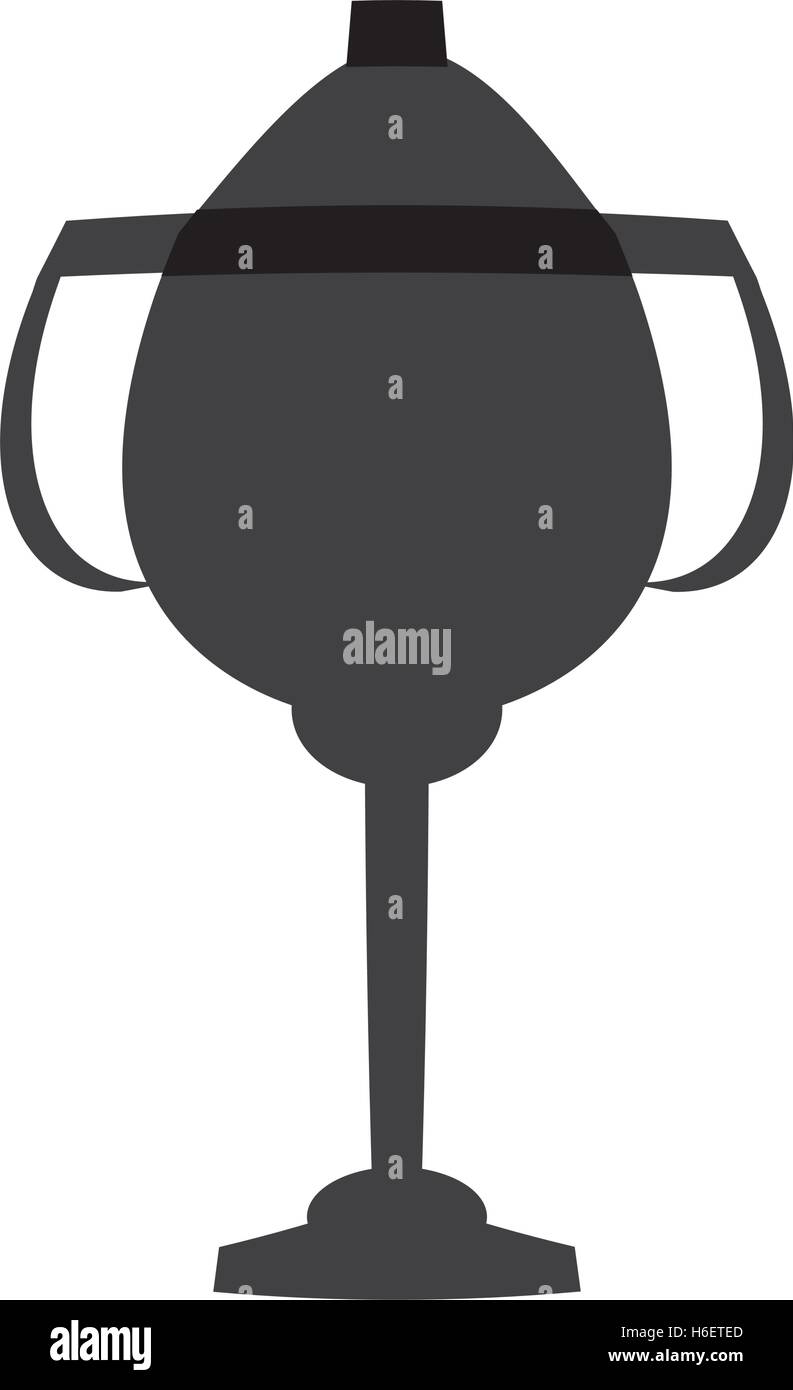 trophy cup winner isolated icon Stock Vector Image & Art - Alamy