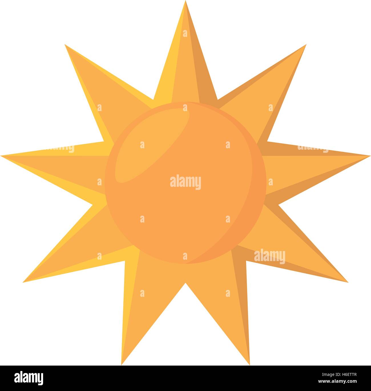 sun star climate isolated icon Stock Vector Image & Art - Alamy