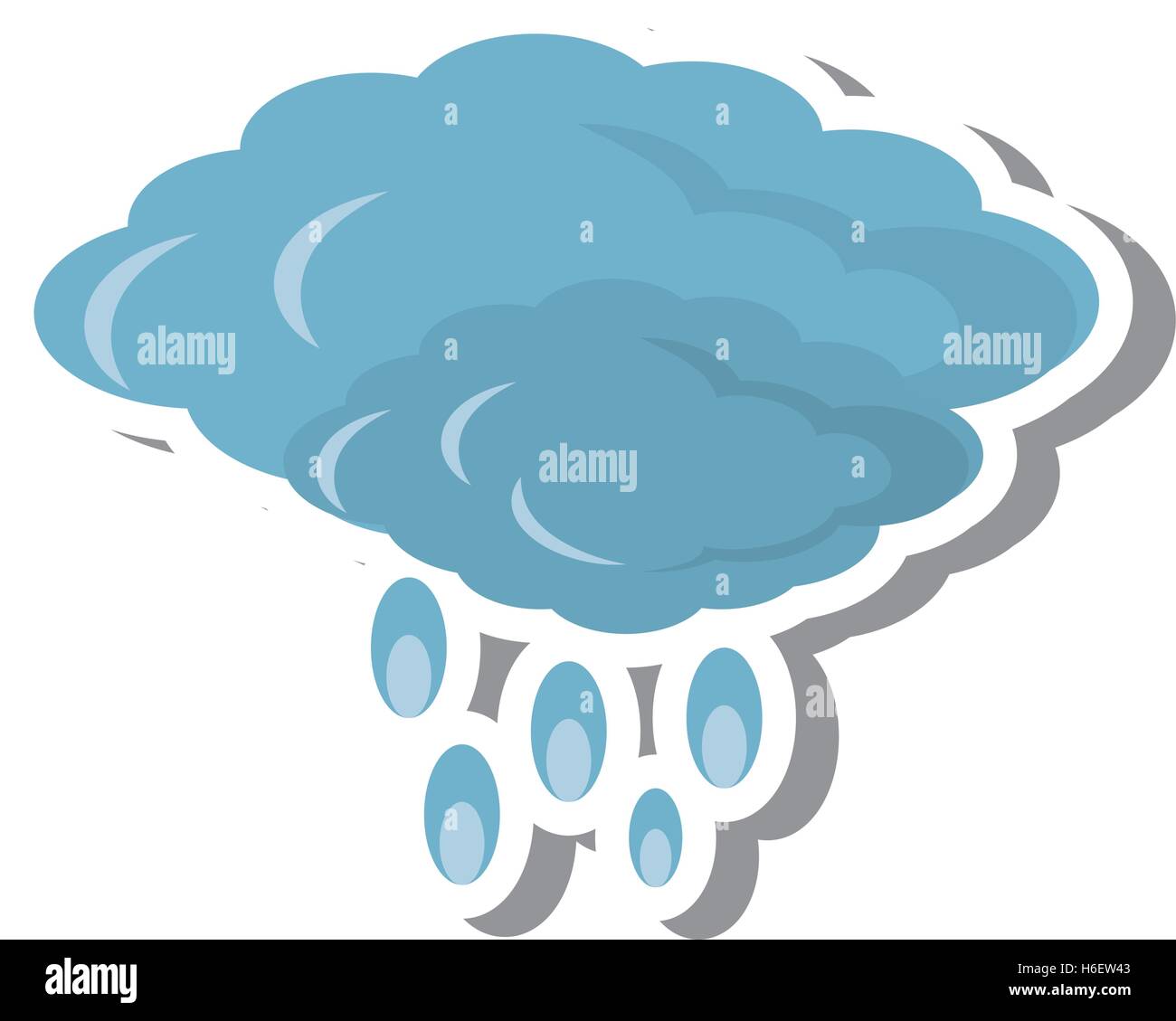 cloud climate concept isolate icon Stock Vector Image & Art - Alamy