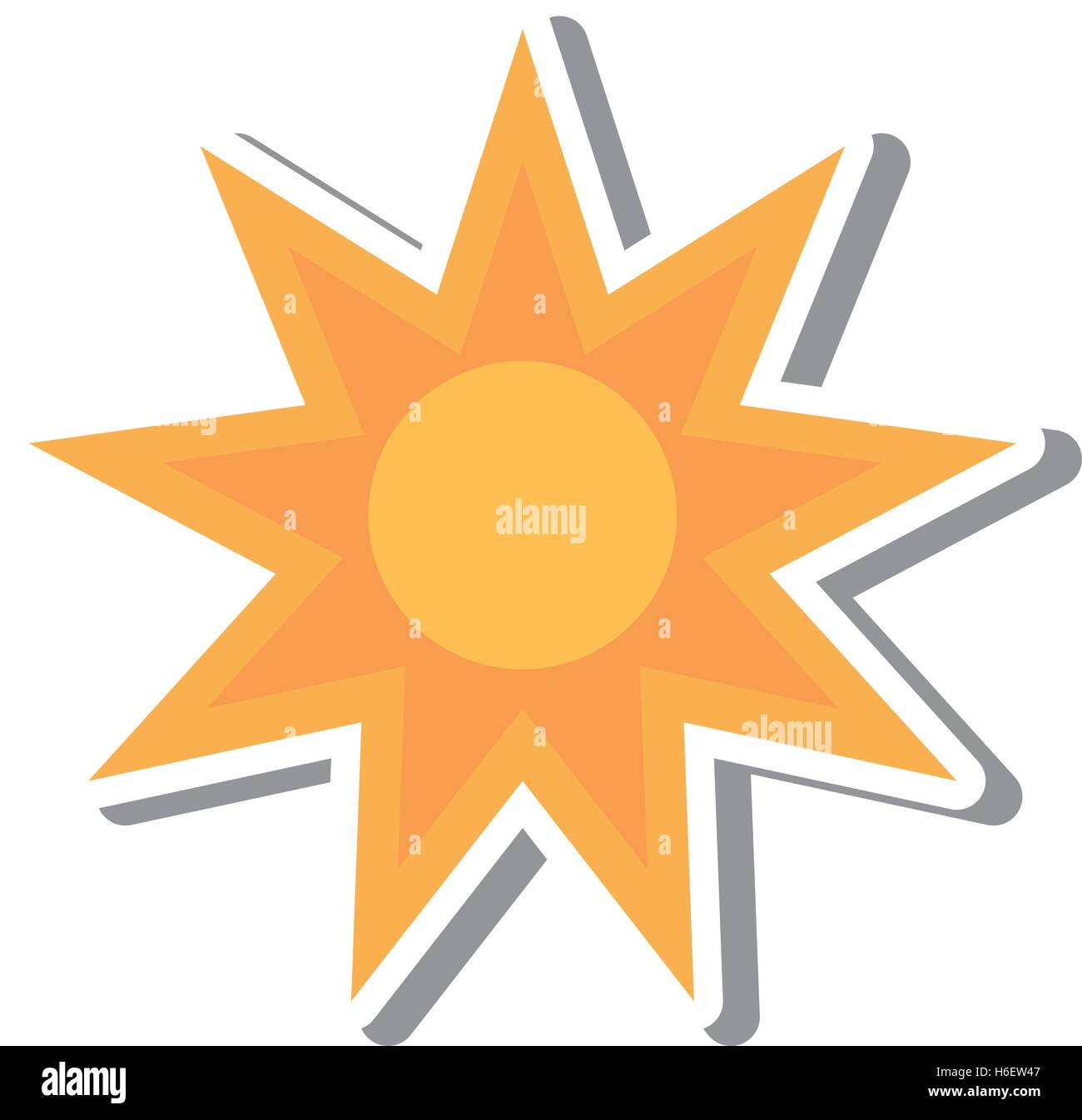sun star climate isolated icon Stock Vector Image & Art - Alamy