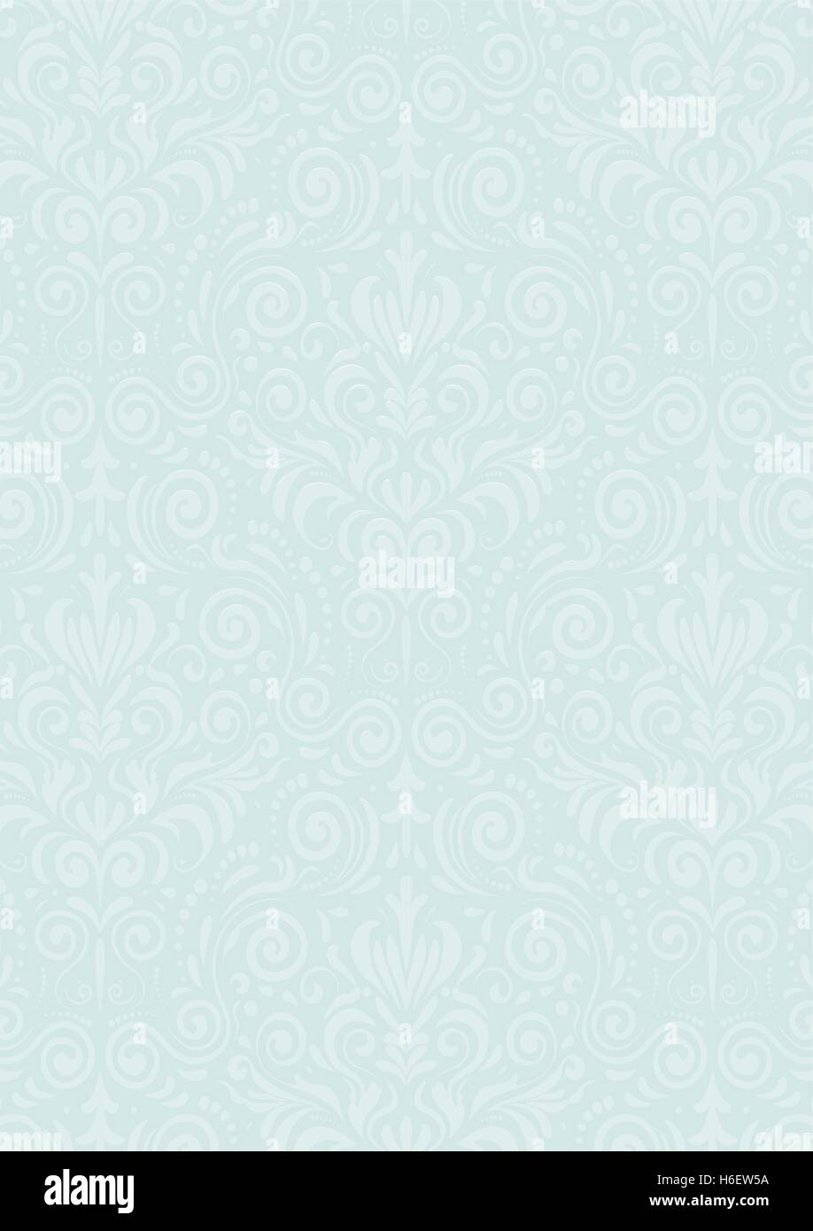 Light blue vintage pattern textured background Stock Vector
