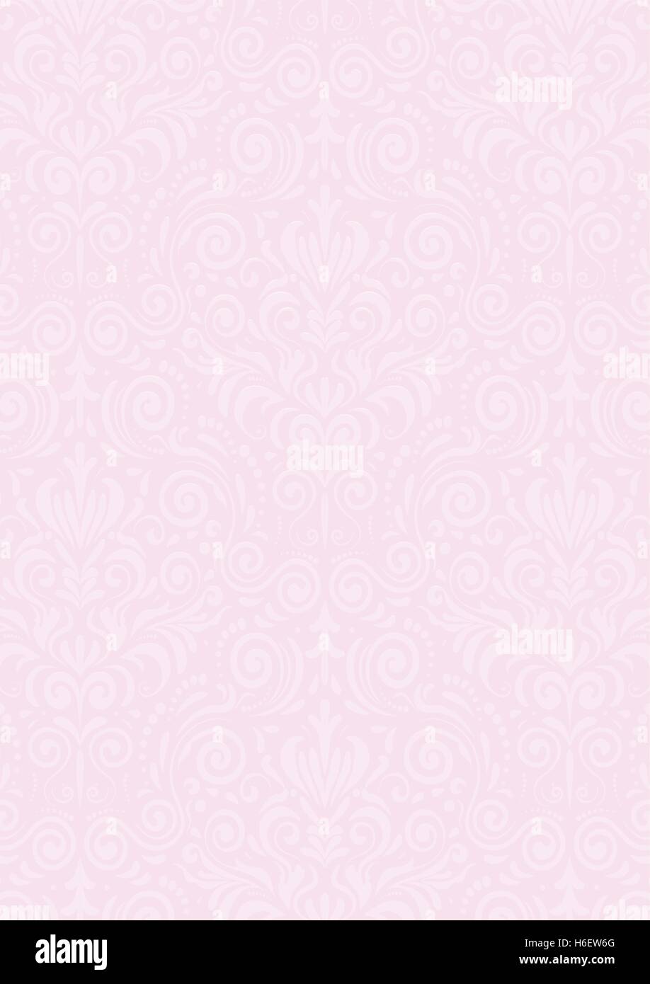 Light  pink vintage pattern textured background Stock Vector