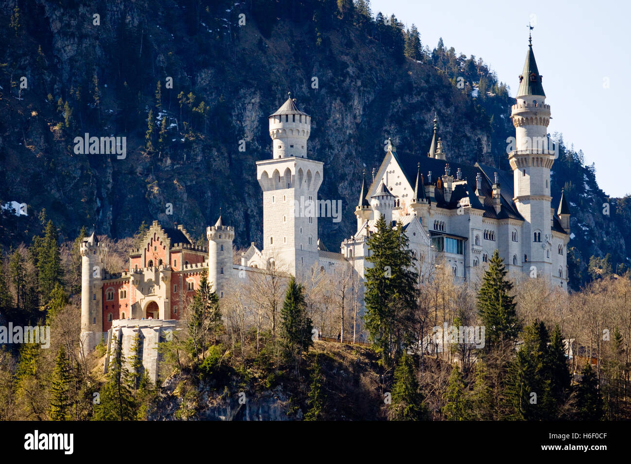 neuschwanstein castle in bavaria germany Stock Photo - Alamy