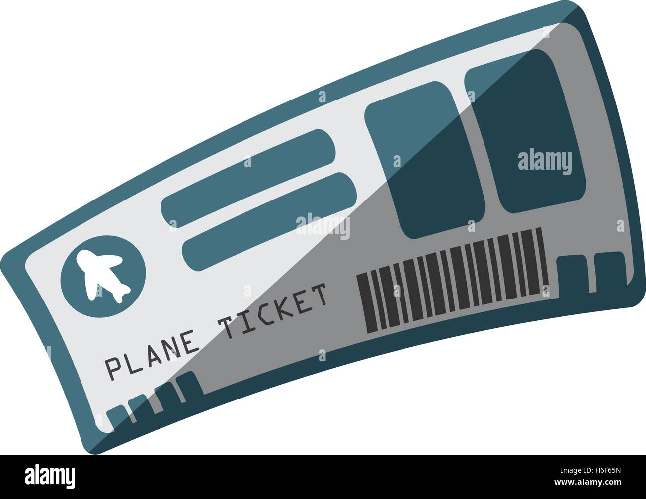 flight ticket isolated icon vector illustration design Stock Vector ...