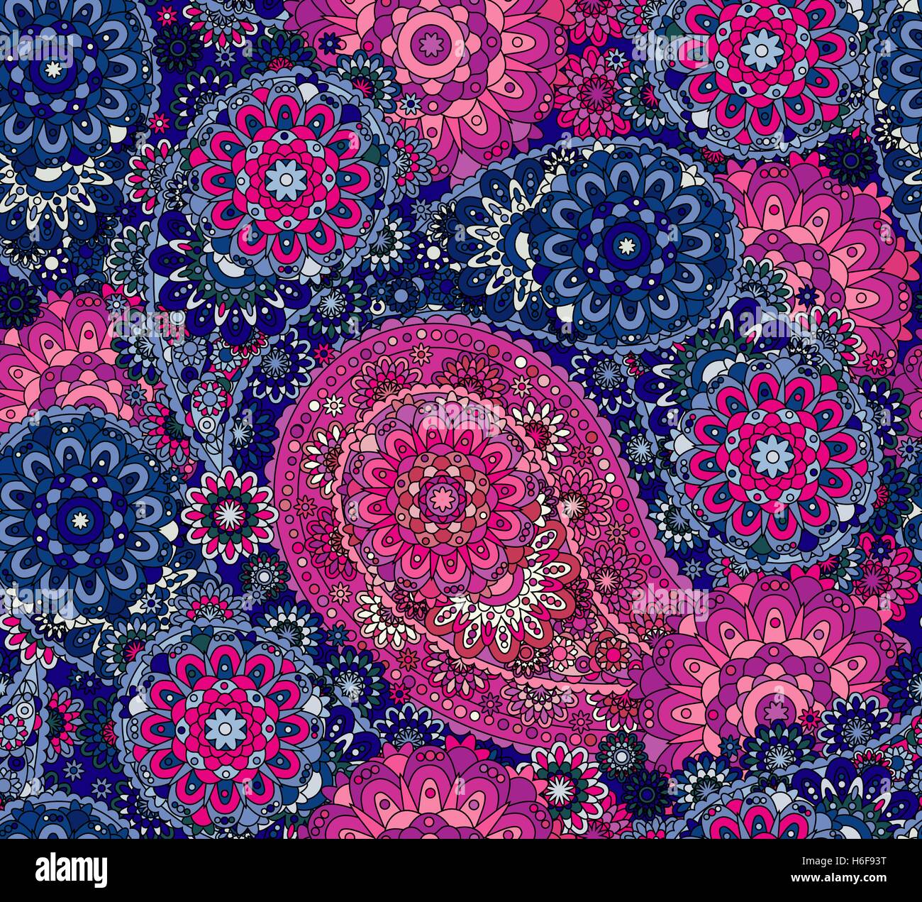 India ornament paisley and mehndi designs Stock Vector Image & Art Alamy