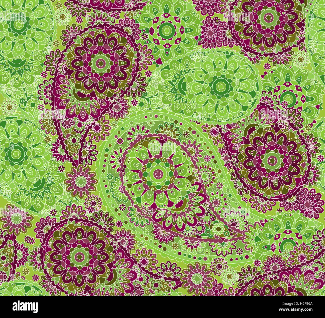 India ornament paisley and mehndi designs Stock Vector Image & Art Alamy