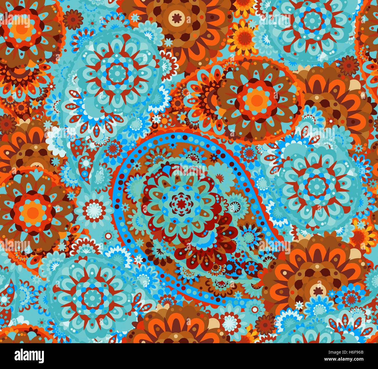 India ornament paisley and mehndi designs Stock Vector Image & Art Alamy