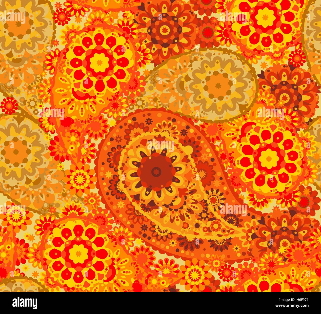 India ornament paisley and mehndi designs Stock Vector Image & Art Alamy