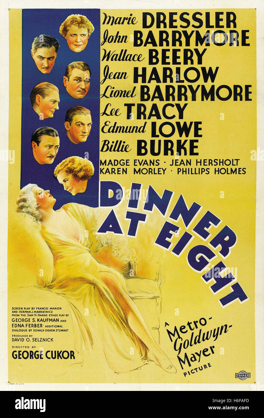 Dinner at eight movie poster hi-res stock photography and images - Alamy