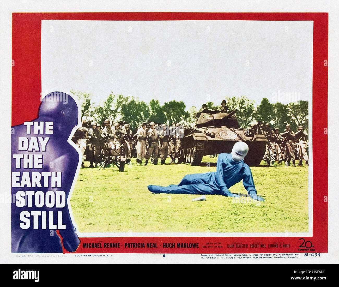 The Day The Earth Stood Still - Movie Poster Stock Photo - A