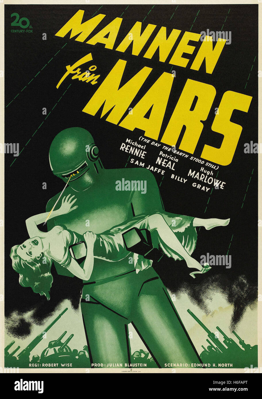 The day the earth stood still poster hi-res stock photography and ...
