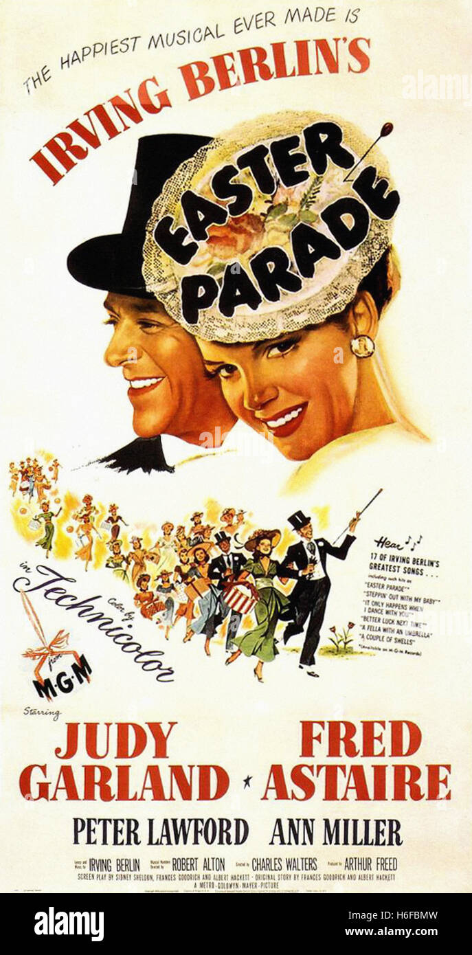 Easter parade movie poster hires stock photography and images Alamy