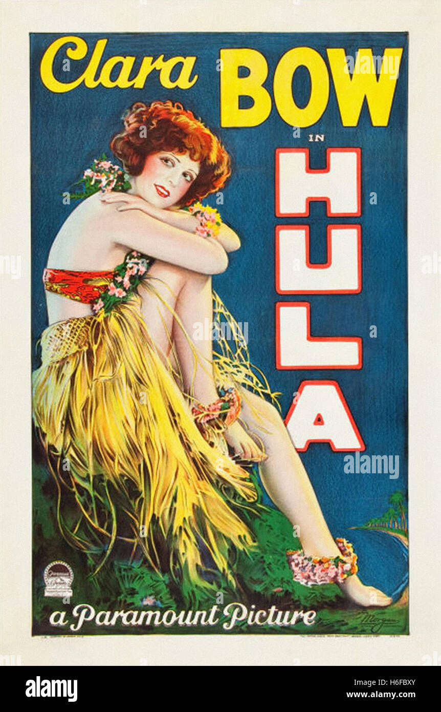 Hula - Movie Poster - Stock Photo